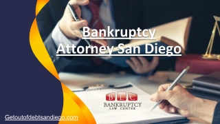 Bankruptcy Attorney San Diego