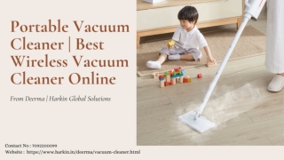 Rechargeable Vacuum Cleaner | Best Wireless Vacuum Cleaner Online