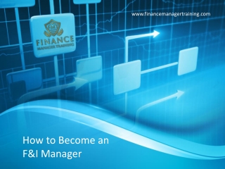 How to Become an F&I Manager