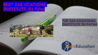Best IAS coaching in Patna - UPSC Exams
