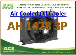 Air Cooled Oil Cooler - AH 1428 3P