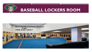 Baseball Lockers Room