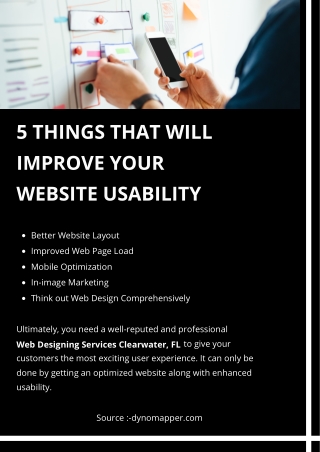 5 Things That Will Improve Your Website Usability