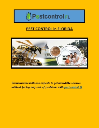 Pest Control in Florida