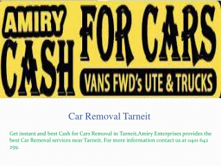 Car Removal Tarneit