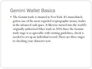 @!$$Gemini  Wallet Phone Number [1-856-254-3098] Full detail with all features