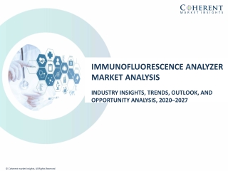 Immunofluorescence Analyzer Market Size, Trends, Shares, Insights and Forecast – 2018-2026.