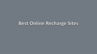 Best Platforms to Make Online Recharge