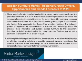 Wooden Furniture Market Study by Regional Outlook and Competitive Landscape to 2026