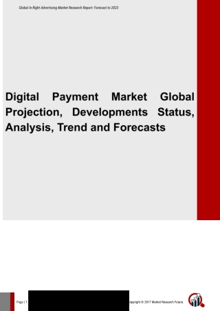 Digital Payment Market - Greater Growth Rate during forecast 2020 - 2025