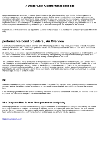 An In Depth Study Of cheap bond insurance