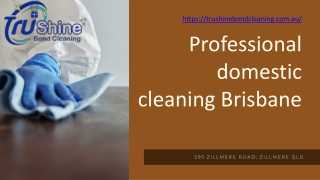 Professional bond cleaning | Helping get your bond back