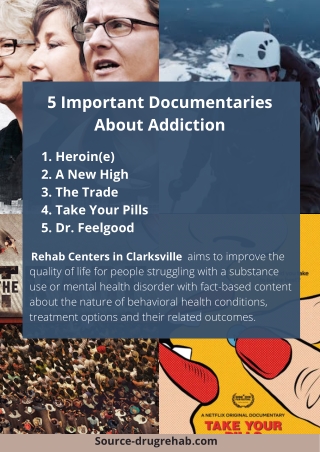 5 Important Documentaries About Addiction