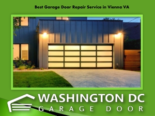 Best Garage Door Repair Service in Vienna VA