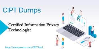 Certified Information Privacy Technologist CIPT Exam Dumps