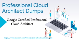 GCP Professional Cloud Architect Certification Dumps