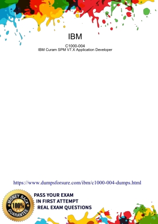 C1000-004 Exam Questions PDF - IBM C1000-004 Top dumps