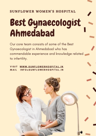 Best Gynaecologist in Ahmedabad