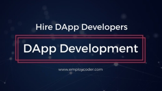DApp Development Company - Employcoder