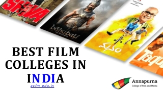 Best Film Colleges in India - Annapurna College of Film and Media