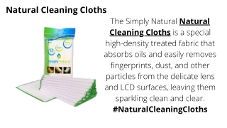 Natural Cleaning Cloths