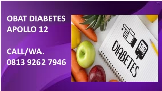 1100% Pengobatan Alami, Obat Diabetes Apollo 12  0813 9262 7946 di Lampung Tengah