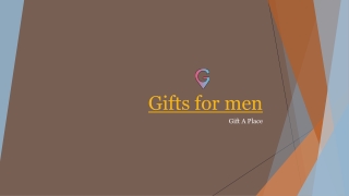 Gifts for men