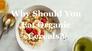 Why Should You Eat Organic Cereals?