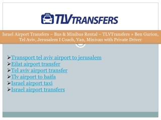Eilat airport transfer