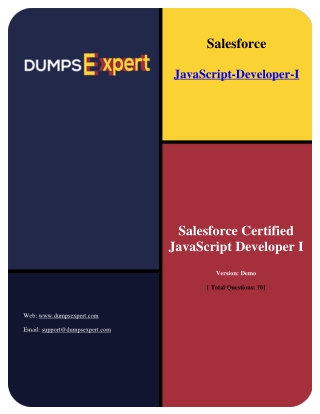 DumpsExpert Salesforce-JavaScript-Developer-I