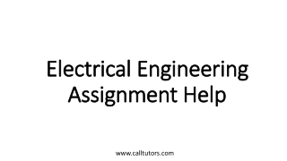 Electrical Engineering Assignment Help
