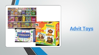 Advit Toys – Manufacturer and Exporter of Board Games, Activity Toys, Puzzle and more in India