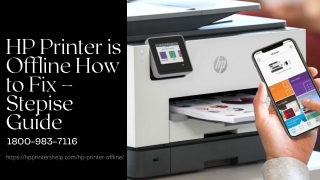 Hp Printer Is Offline Fixes 1-8009837116 Hp Printer Driver Unavailable