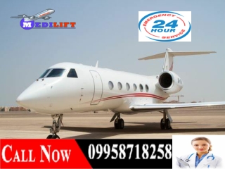 Contact the Medilift Air Ambulance Service in Patna with Medical Support