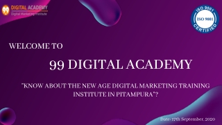 DIGITAL MARKETING COURSE IN PITAMPURA THAT PROVIDES SPECIALIZED MODULES