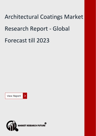 Architectural Coatings Market