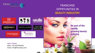 Beauty Franchise Opportunity