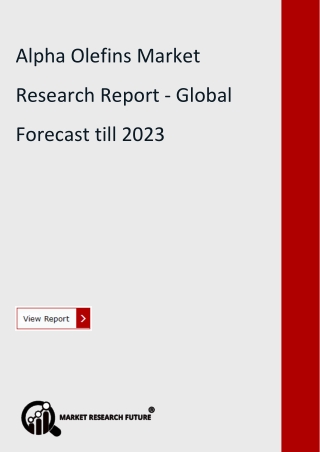 Alpha Olefins Market