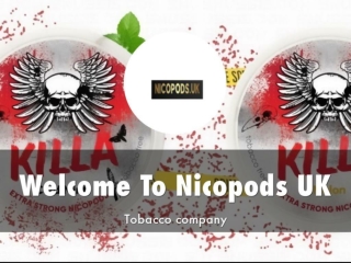 Detail Presentation About Nicopods UK