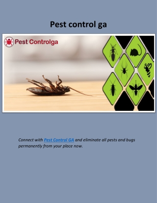 Pest control ga