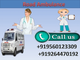 Life Saver Road Ambulance Service in Muzaffarpur and Ranchi by Medivic Ambulance at Low Price