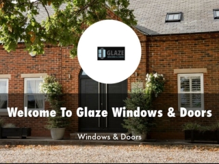 Information Presentation Of Glaze Windows & Doors