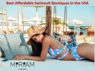 Best Affordable Swimsuit Boutiques in the USA