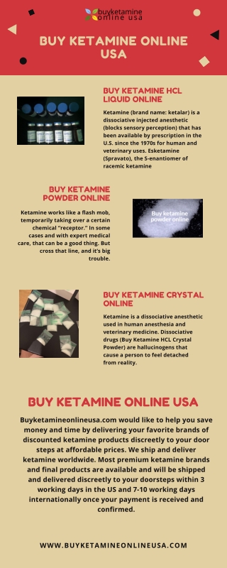 Buy Ketamine HCL Liquid Online from Buy Ketamine Online USA