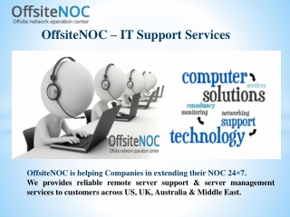 OffsiteNOC – IT Support Services