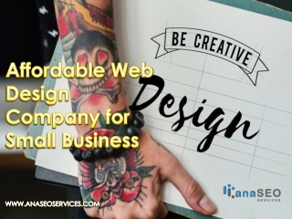 Affordable Web Design Company for Small Business - www.anaseoservices.com