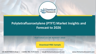 Polytetrafluoroetylene (PTFT) Market Insights and Forecast to 2026