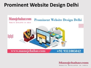 Prominent Website Design Delhi with Best Website Designer in Delhi