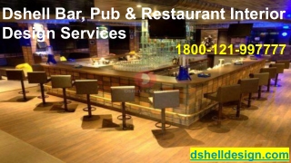 Bar Interior Design Services