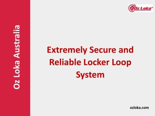 Extremely Secure and Reliable Locker Loop System